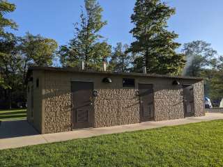 South Lake Campground — Backbone State Park