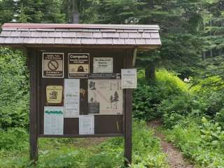 Kootenai National Forest Little Therriault Lake Campground