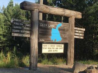 Westbay RV Park on Deer Lake