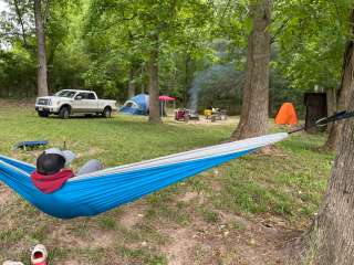 Primitive Camping By the Creek 