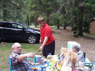 Nez Perce National Forest Crooked River Campground #4