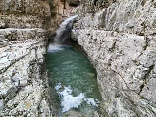 Walls of Jericho - Trailhead Campsite