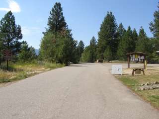 Crown Point Campground — Lake Cascade State Park