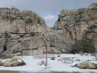 Bread Loaves Group Campsite — City of Rocks National Reserve