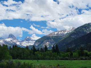 Targhee National Forest Reunion Flat Group Campground