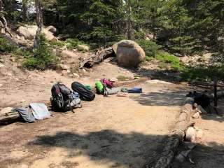 Sandbeach Lake Backcountry Campsite — Rocky Mountain National Park