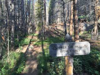 Over the Hill Backcountry Campsite — Rocky Mountain National Park