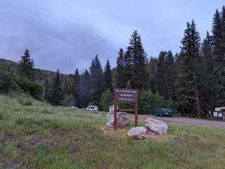 Rifle Mountain Park- Sawmill Gulch