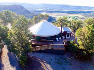 The YURT at Screwball Ranch