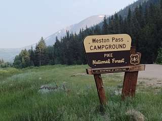 Weston Pass Campground