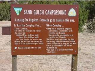 Sand Gulch Campground