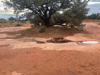 BLM Tibbetts Arch Road Dispersed Camping