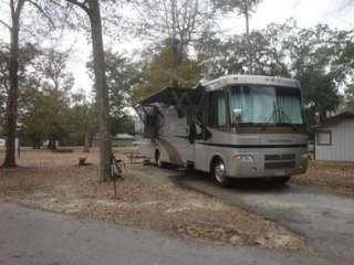 Davis Bayou Campground — Gulf Islands National Seashore