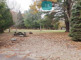 Wolf Den Campground — Mashamoquet Brook State Park