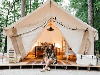 Timberline Glamping At Unicoi State Park