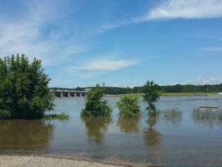 Claiborne Lake Damsite West Bank