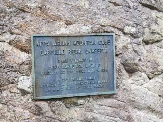 Garfield Ridge Campsite and Shelter — Appalachian National Scenic Trail