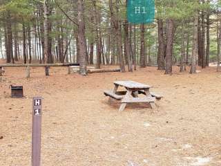 Fearing Pond Campground — Myles Standish State Forest