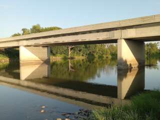 Brushvale Bridge Primitive Canoe Campsite