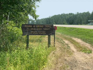 Walter E Stark Horse Campground - Pillsbury State Forest