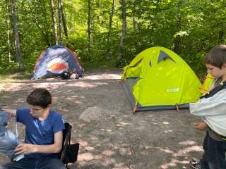 Deer Park Lake Backcountry Campsite — Itasca State Park