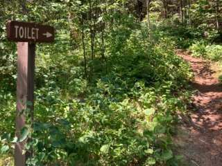 Superior Forest Blackstone Lake Backpack Campsite