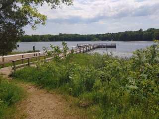 Crooked Lake Rustic Campground — Pinckney Recreation Area