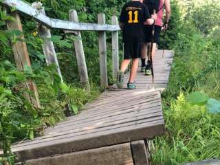 Lower Falls Campground — Tahquamenon Falls State Park