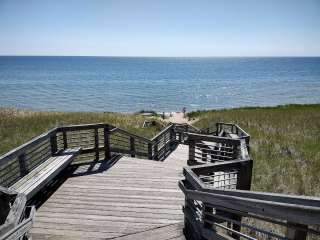 Lake Michigan Campground at Muskegon State Park