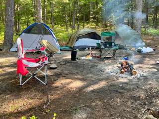 Sand Lakes Quiet Area Backcountry Campsites