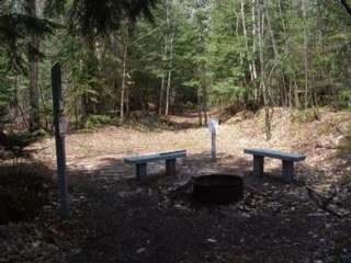 Channel Marker Campsite On Grand Island