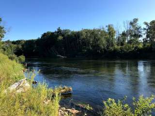 Manistee National Forest Sawdust Hole River Access