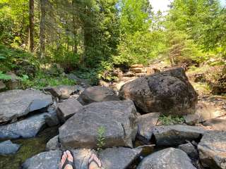 Camp Creek (formerly Indian Camp Creek), Superior Hiking Trail