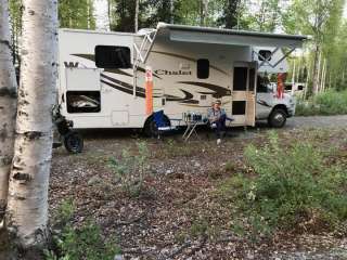 Road camping Willow-Fishook Road