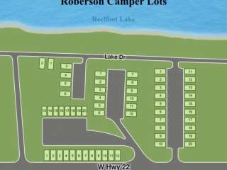 Roberson Camper Lots at Reelfoot Lake