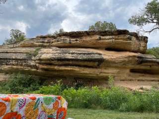 Medicine Lodge Archaelogical Site Campground