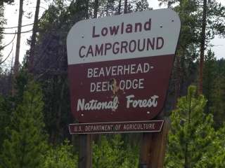 Deerlodge National Forest Lowland Campground