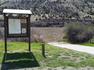 Lower Toston Dam Campground and Boat Launch