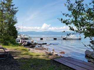 Lake Fork Roadside Camp