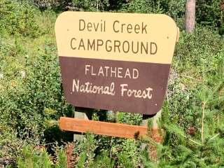 Flathead National Forest Devil Creek Campground