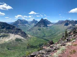 Upper Park Creek Wilderness Campsite — Glacier National Park