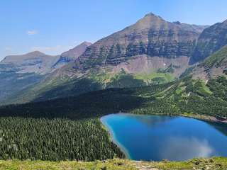 Oldman Lake Wilderness Campsite — Glacier National Park