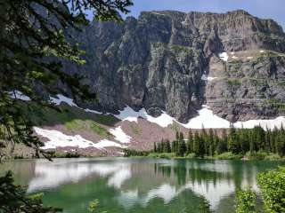 No Name Lake Wilderness Campsite — Glacier National Park