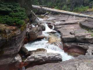 Reynolds Creek Wilderness Campsite — Glacier National Park