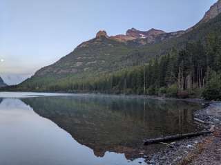 Upper Kintla Lake Wilderness Campsite — Glacier National Park