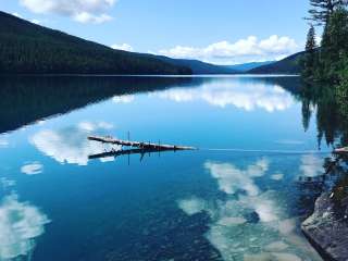 Bowman Lake Head Wilderness Campsite — Glacier National Park