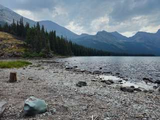 Elizabeth Lake Foot Wilderness Campsite — Glacier National Park