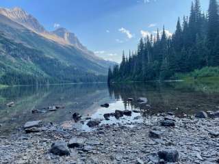 Glenns Lake Foot Wilderness Campsite — Glacier National Park