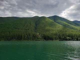 Harrison Lake Wilderness Campsite — Glacier National Park