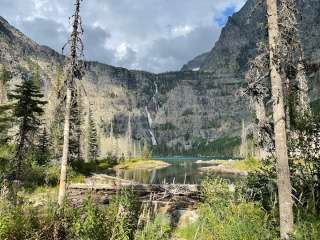 Lincoln Lake Wilderness Campsite — Glacier National Park